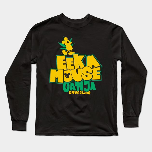 EEK a Mouse: Groove to the Rhythmic Beats of this Reggae Legend! Long Sleeve T-Shirt by Boogosh